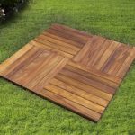 Iroko Deck - 10x10 cm