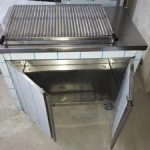 GLC INOX 200 cm Paslanmaz Kömürlü Ocakbaşı Mangal