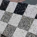 Siyah Beyaz Desenli Wash Beton Karo M2 Fiyatı