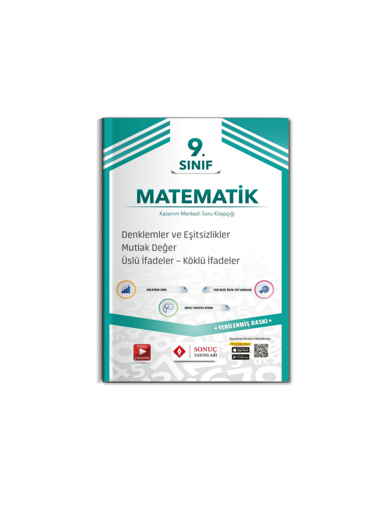 Matematik 9. Sınıf LGS Deneme Seti 4’lü – Sonuç Yayınları ürün banner