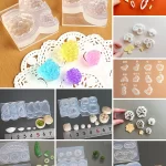 Sipariş Minyatür gıda Oyun dıy mantar kök sebze kalıp çilek meyve şeffaf silikon kalıp minyatür