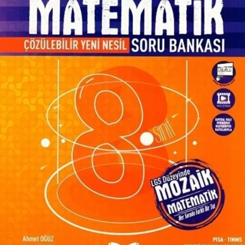 8. sınıf LGS Matematik sınavına hazırlanmak için 32 deneme ve 640 soru içeren kitap