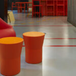 3D dudak desenli epoksi zemin kaplama