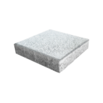 Beyaz Kumlamalı Plak Parke Taşı 15x15*8 cm