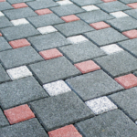 Mozaik Desenli Renkli Beton Parke Taşı