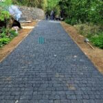 Bazalt Kumlamalı Otantik Taş