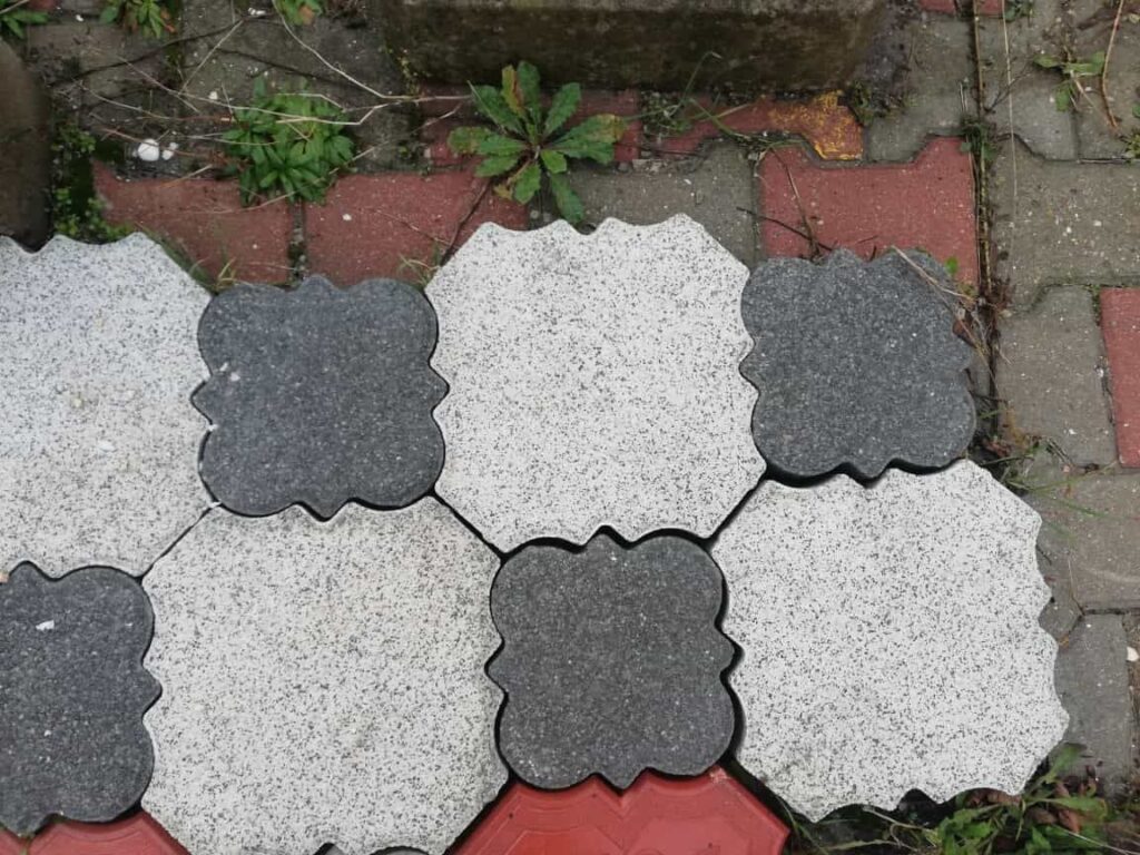 Kumlamalı Beton Parke Papatya modeli ürün banner