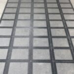 Ankara'da döşenmiş, farklı renk ve desenlere sahip karo taşı zemin uygulamaları.