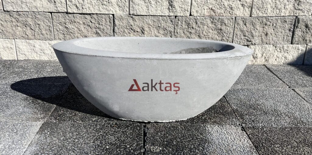 Aktaş Beton Küçük Kayık Saksı (80x30x30 cm) ürün banner