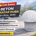 Mantar Duba Fiyatları 2026 Beton Park Engelleme Dubası