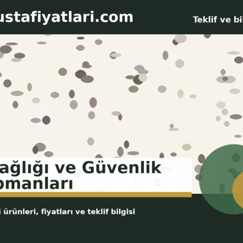 İş Sağlığı ve Güvenlik Ekipmanları