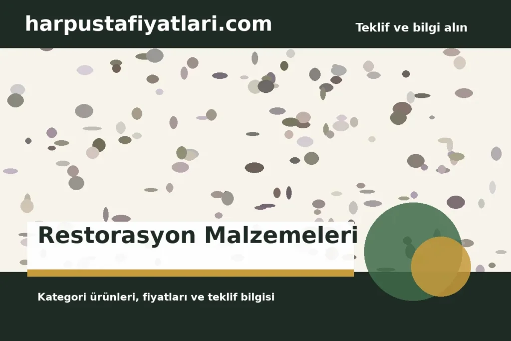Restorasyon Malzemeleri kategori banner