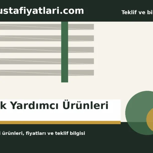 Çelik Yardımcı Ürünleri