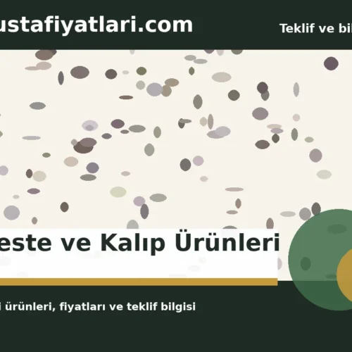 Kereste ve Kalıp Ürünleri