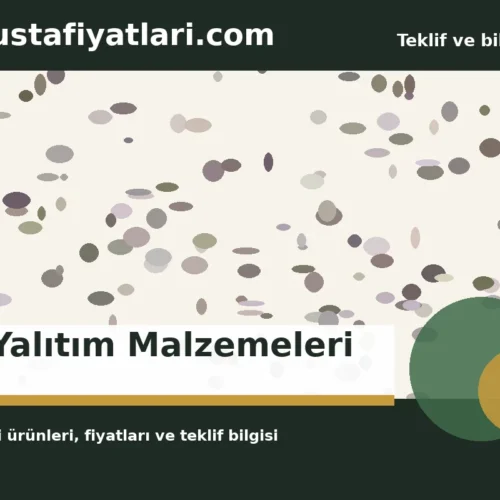 Su Yalıtım Malzemeleri