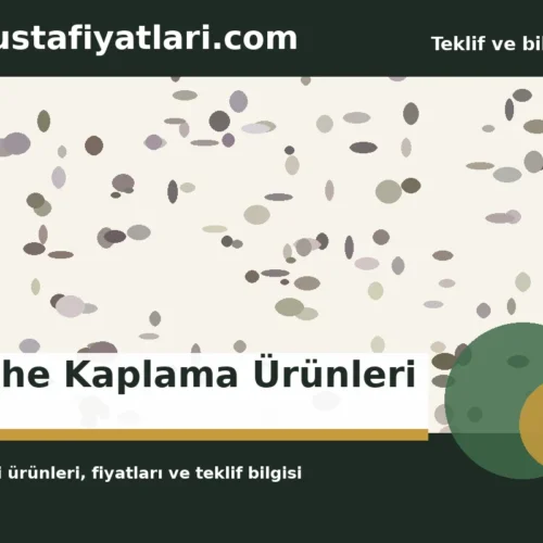 Cephe Kaplama Ürünleri