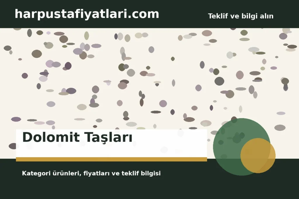 Dolomit Taşları kategori banner