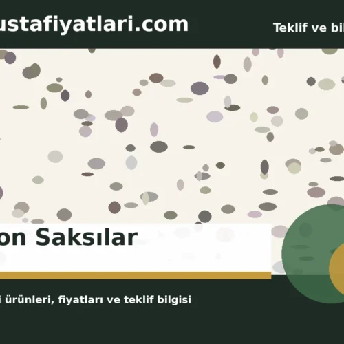 Beton Saksılar