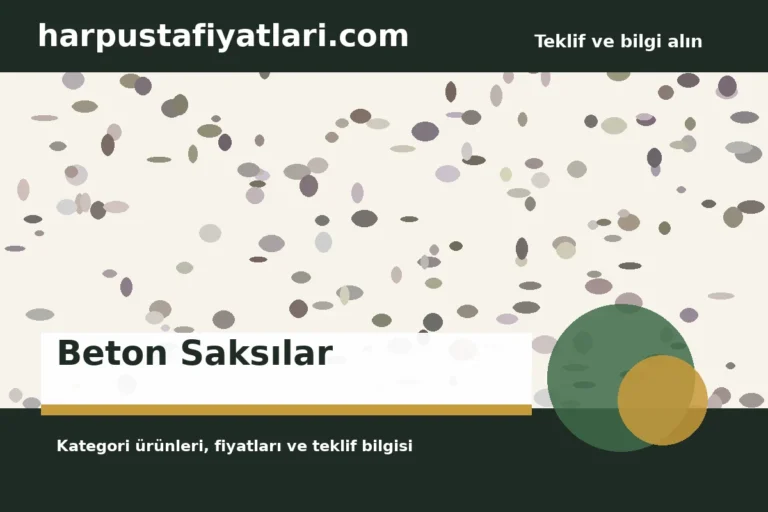 Beton Saksılar