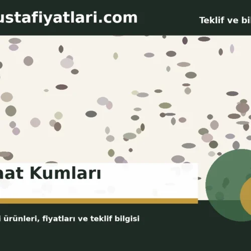 İnşaat Kumları