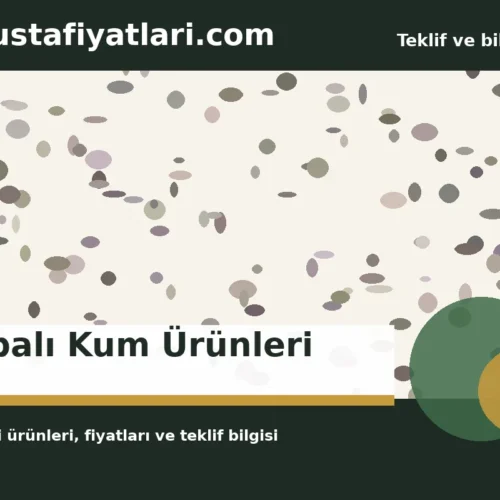 Torbalı Kum Ürünleri