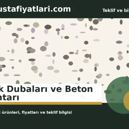 Park Dubaları ve Beton Mantarı
