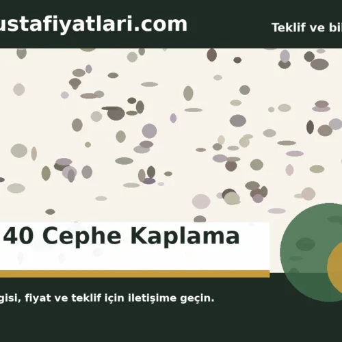 15×40 Cephe Kaplama Taşı - Harpuşta Fiyatları