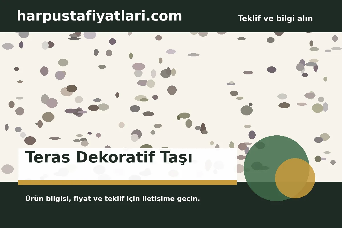 Teras Dekoratif Taşı ürün banner