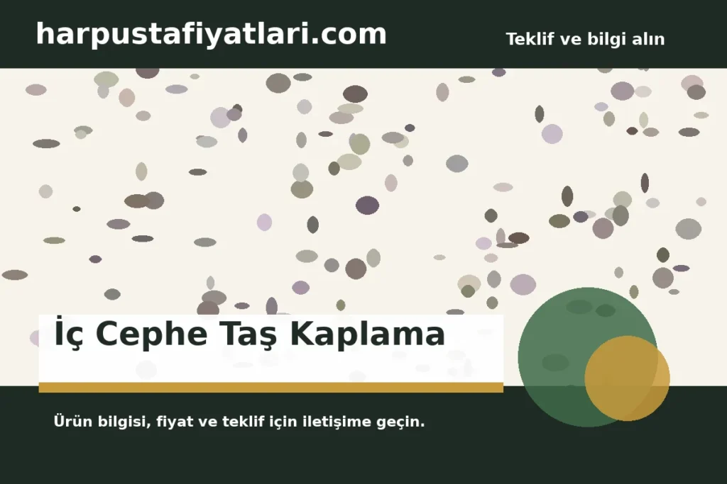 İç Cephe Taş Kaplama ürün banner