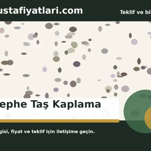 İç Cephe Taş Kaplama - Harpuşta Fiyatları