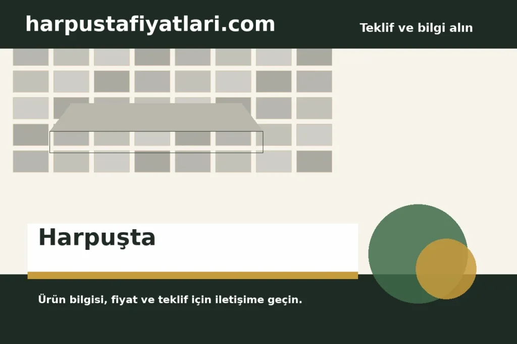 Harpuşta ürün banner