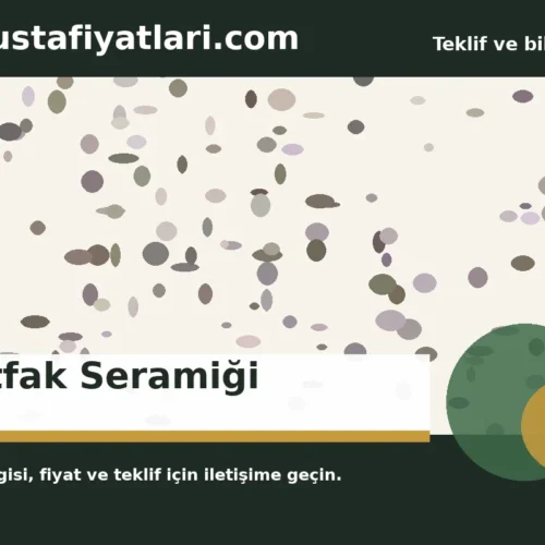 Mutfak Seramiği - Harpuşta Fiyatları