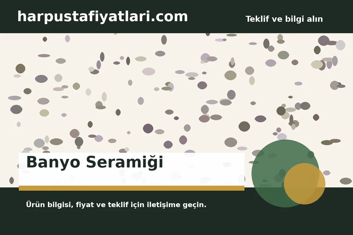 Banyo Seramiği ürün banner