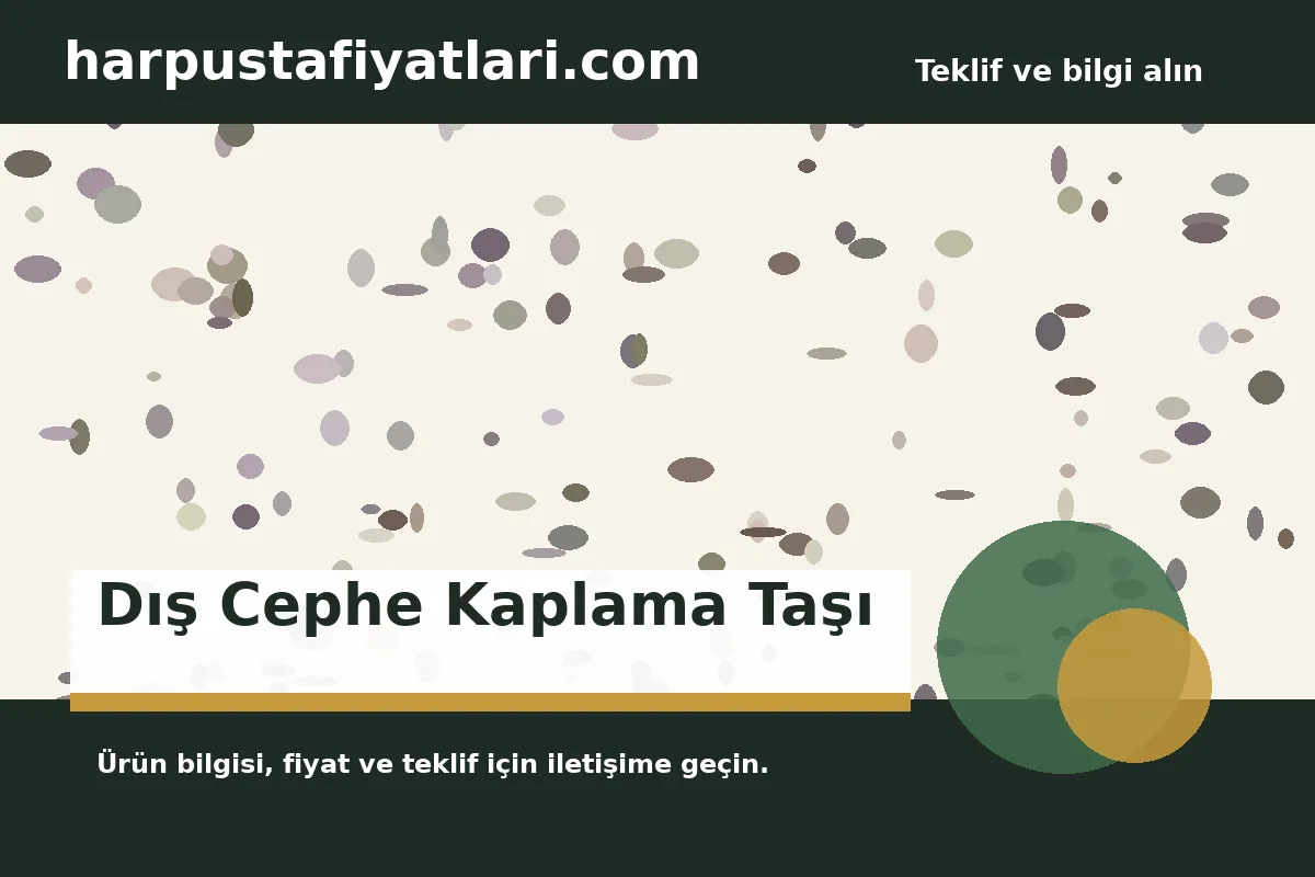 Dış Cephe Kaplama Taşı ürün banner