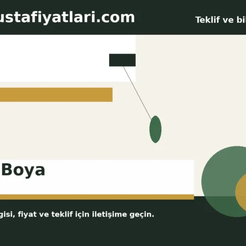 Toz Boya - Harpuşta Fiyatları