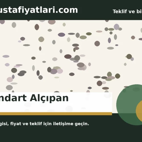 Standart Alçıpan - Harpuşta Fiyatları