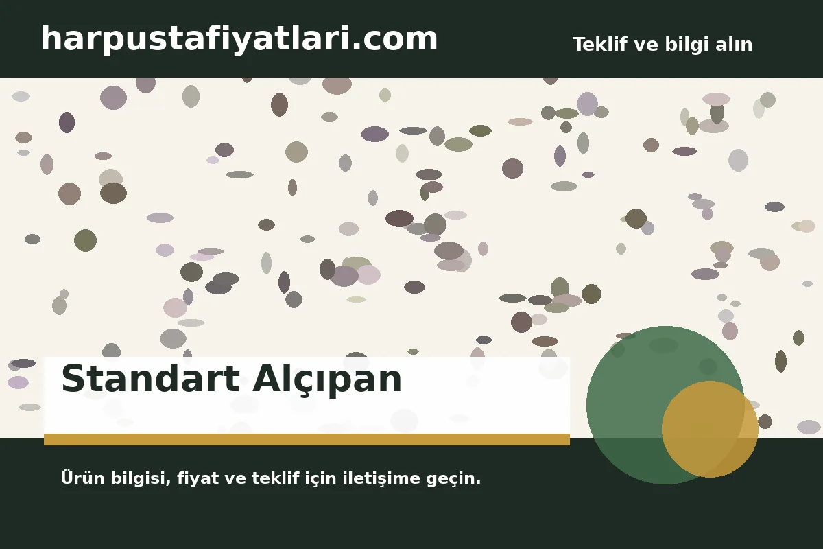 Standart Alçıpan ürün banner