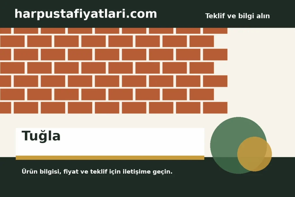 Tuğla ürün banner