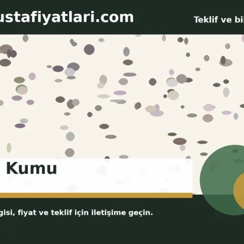 Şap Kumu - Harpuşta Fiyatları