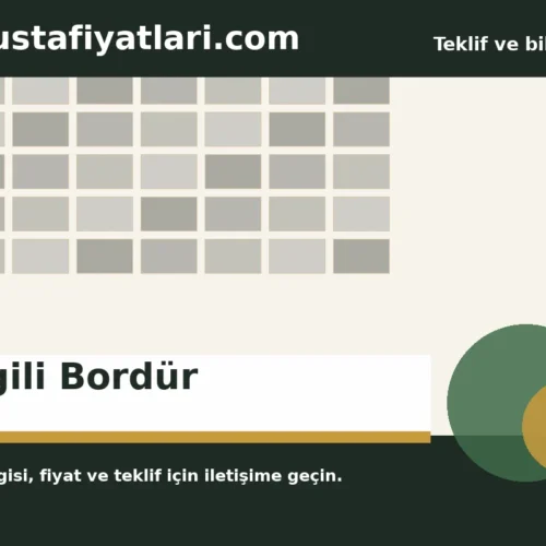 Çizgili Bordür - Harpuşta Fiyatları