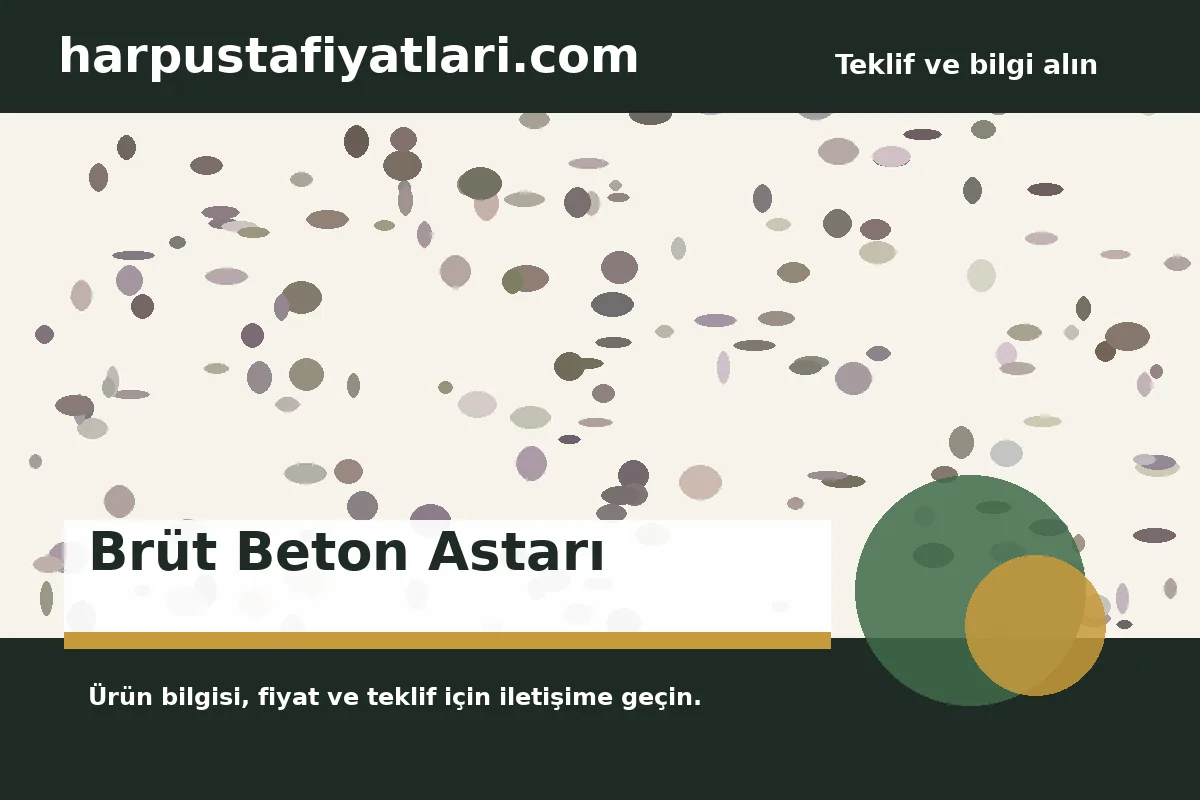 Brüt Beton Astarı ürün banner
