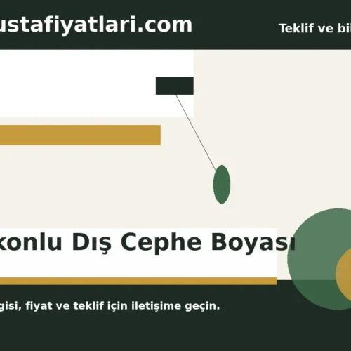 Silikonlu Dış Cephe Boyası - Harpuşta Fiyatları