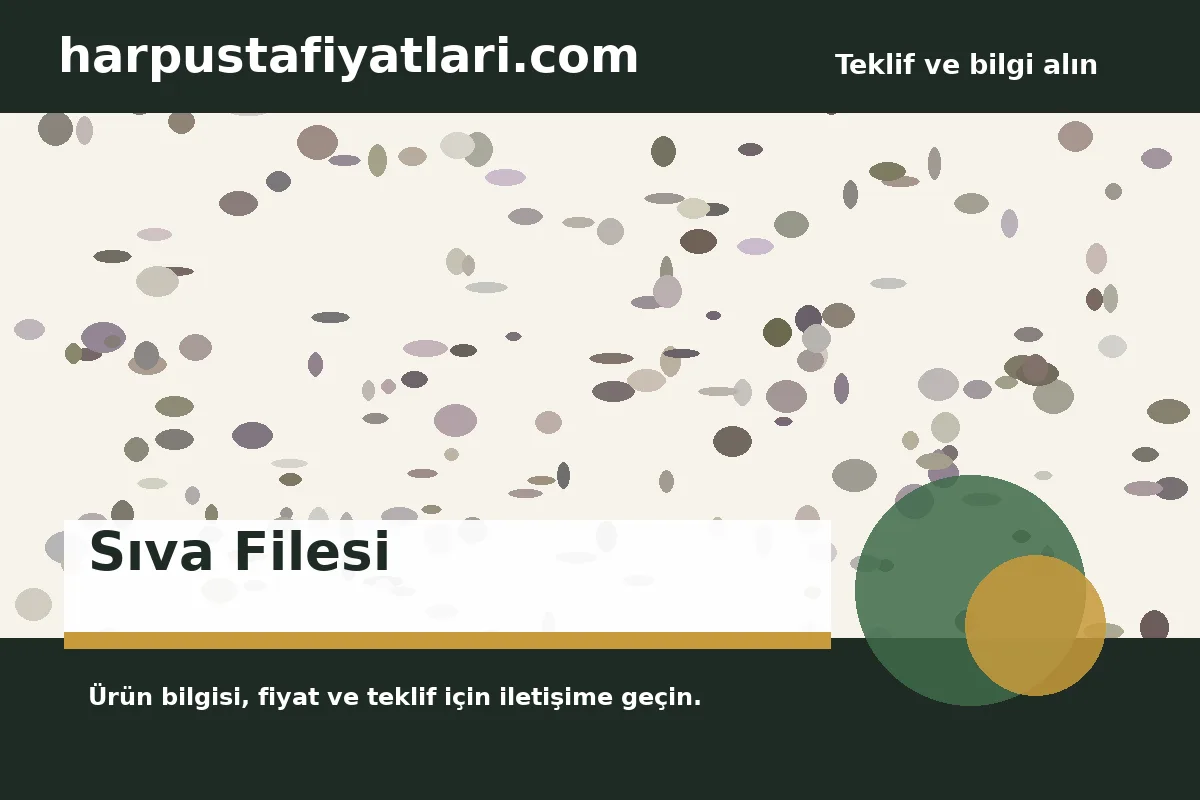 Sıva Filesi ürün banner