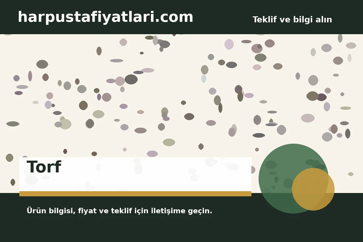 Torf ürün banner