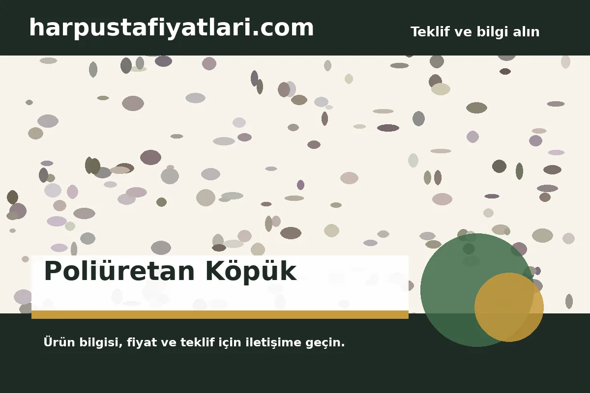 Poliüretan Köpük ürün banner