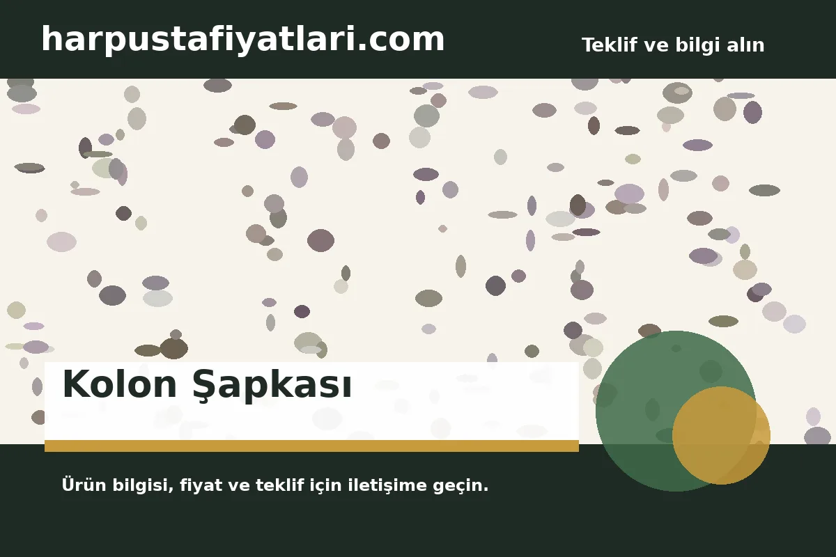 Kolon Şapkası ürün banner