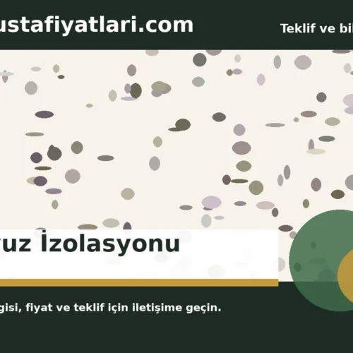 Havuz İzolasyonu - Harpuşta Fiyatları