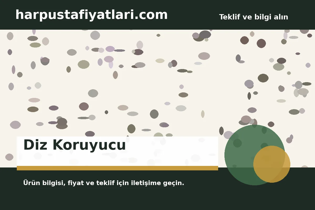 Diz Koruyucu ürün banner
