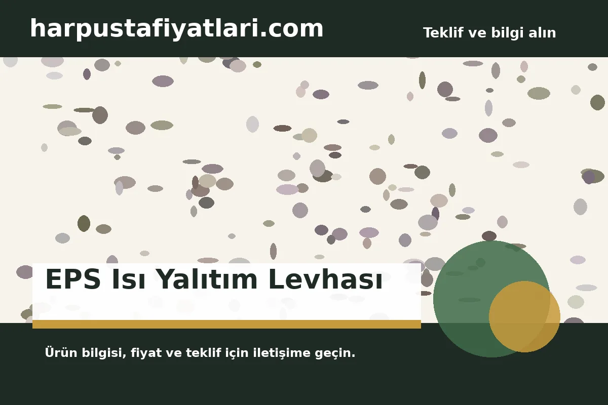 EPS Isı Yalıtım Levhası ürün banner