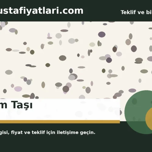 Adım Taşı - Harpuşta Fiyatları